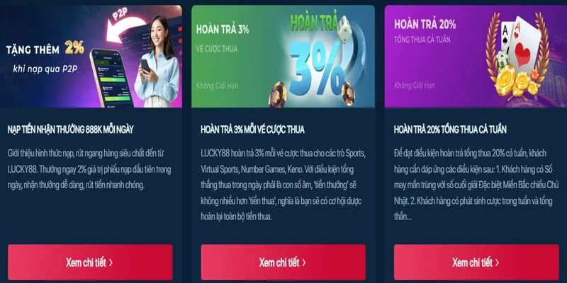 Khuyến mãi hàng ngày, hàng tuần SV689